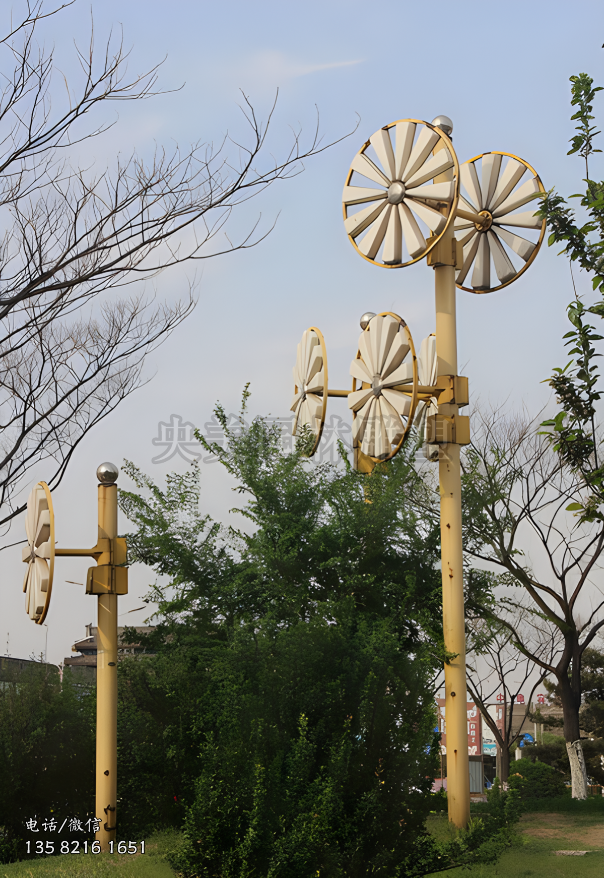 風車裝飾景觀雕塑